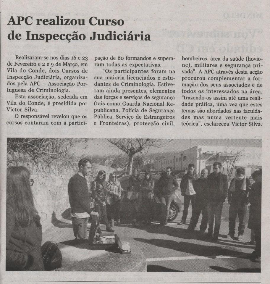 Curso de Inspecção Judiciária